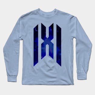 Monsta X Logo Night Sky Long Sleeve T-Shirt